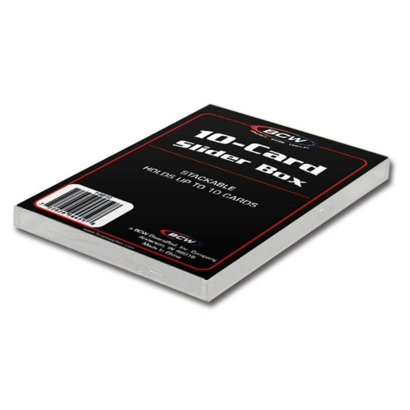 BCW 10-Card Slider Box