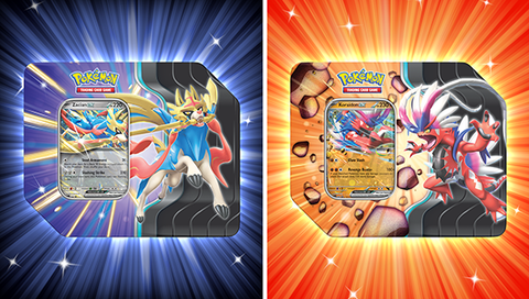 Pokemon TCG: Slashing Legends Tin
