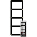 BCW 4-Card Screwdown Holder Black Border