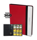 BCW Folio 9-Pocket LX Album - Red-White