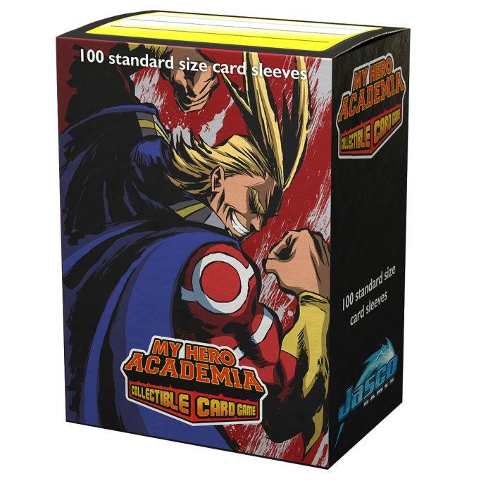 Dragon Shield Matte Sleeves - My Hero Academia - All Might Flex Art