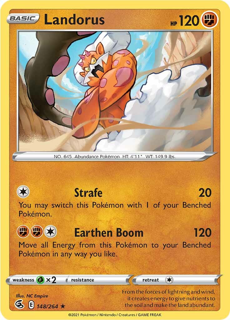 Landorus (148/264) [Sword & Shield: Fusion Strike]