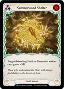 Summerwood Shelter (Yellow) [BRI023] (Tales of Aria Briar Blitz Deck)  1st Edition Normal