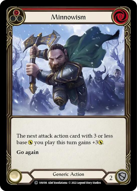 Minnowism (Red) [1HV016] (Historic Pack 1 Blitz Deck Viserai)