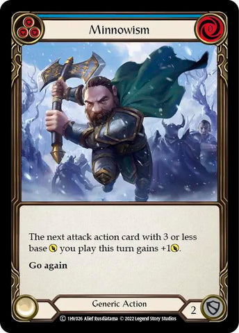 Minnowism (Blue) [1HV026] (Historic Pack 1 Blitz Deck Viserai)