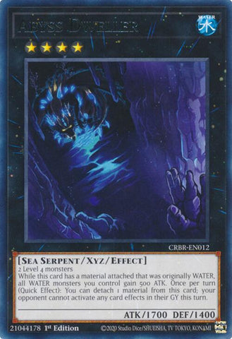 Abyss Dweller [CRBR-EN012] Rare