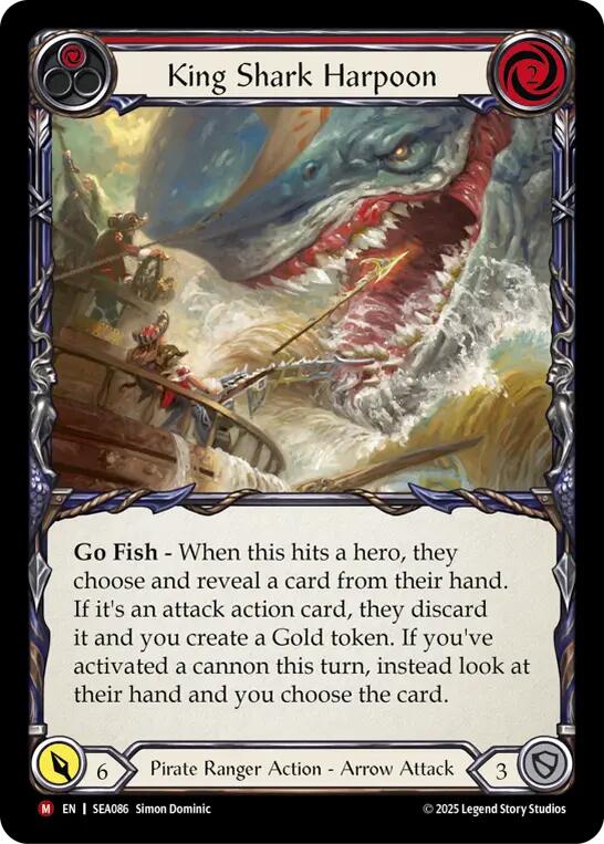 King Shark Harpoon [SEA086] (High Seas)