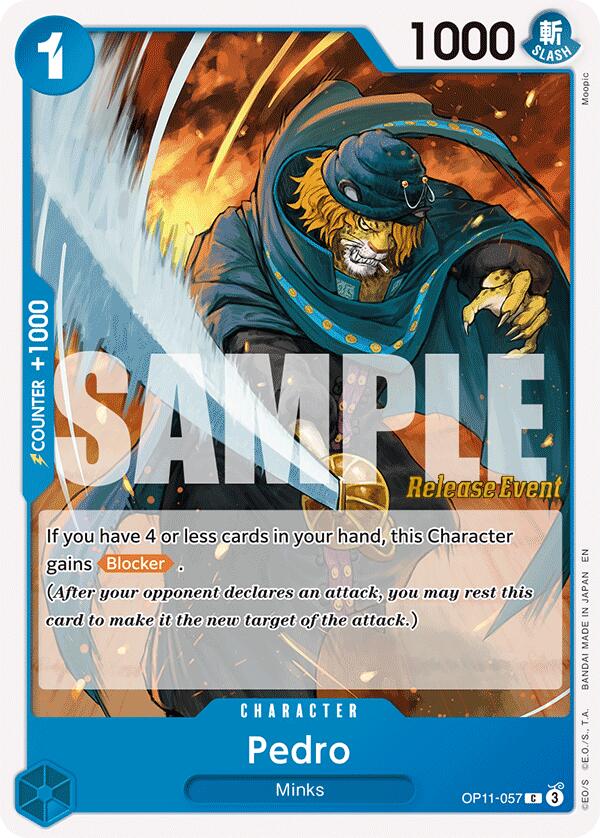 Pedro [A Fist of Divine Speed Release Event Cards]