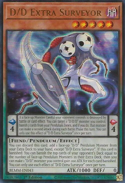 D/D Extra Surveyor [BLMM-EN043] Ultra Rare