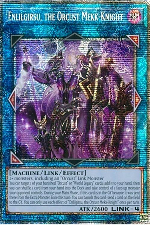 what makes yugioh cards valuable Enlilgirsu, the Orcust Mekk-Knight (Starlight Rare) [BLMM-EN053] Starl
