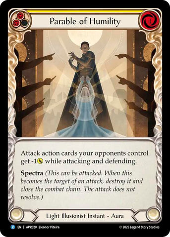 Parable of Humility [APR020] (Armory Deck: Legends Prism)