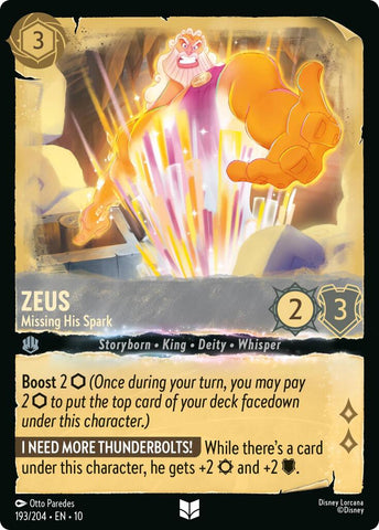 Zeus - Missing His Spark (193/204) [Whispers in the Well]