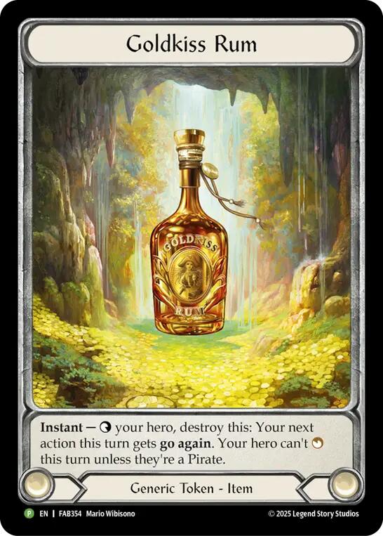 Goldkiss Rum [FAB354] (Promo)  Cold Foil