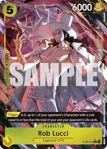 Rob Lucci (Full Art) [Starter Deck: Egghead]