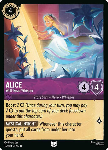 Alice - Well-Read Whisper (36/204) [Winterspell]
