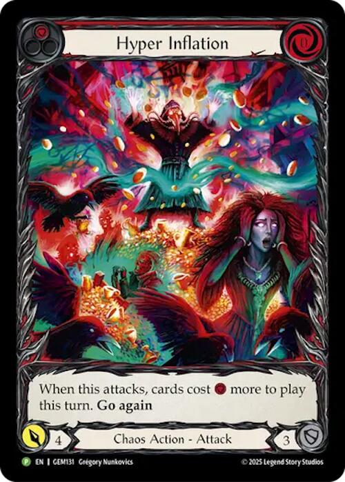 Hyper Inflation [GEM131] (GEM Pack 4)  Rainbow Foil