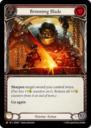 Brimming Blade (Red) [AHA011] (Armory Deck Origins: Hala)