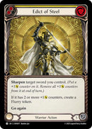 Edict Of Steel (Yellow) [AHA017] (Armory Deck Origins: Hala)
