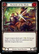 Backside Of The Blade (Blue) [AHA019] (Armory Deck Origins: Hala)