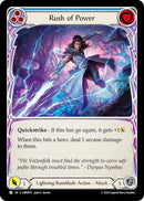 Rush Of Power (Blue) [OMN070] (Omens of the Third Age)
