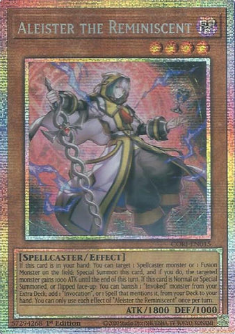 Aleister the Reminiscent (Starlight Rare) [CORI-EN015] Starlight Rare
