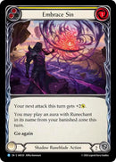 Embrace Sin (Yellow) [IAR120] (Usurp the Shadow Throne)  Rainbow Foil