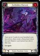 Forbidden Harvest (Yellow) [IAR121] (Usurp the Shadow Throne)  Rainbow Foil