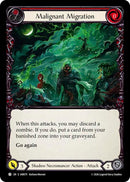 Malignant Migration (Red) [IAR075] (Usurp the Shadow Throne)  Rainbow Foil