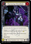 Murmuring Gloomblade (Yellow) [IAR133] (Usurp the Shadow Throne)  Rainbow Foil