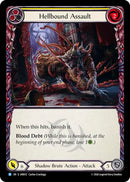 Hellbound Assault (Yellow) [IAR012] (Usurp the Shadow Throne)  Rainbow Foil