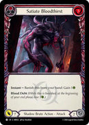 Satiate Bloodthirst (Red) [IAR032] (Usurp the Shadow Throne)  Rainbow Foil