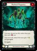 Skeletal Puppetry (Red) [IAR094] (Usurp the Shadow Throne)  Rainbow Foil