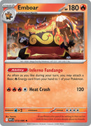 Emboar (013/086) (Deck Exclusive) [Scarlet & Violet: White Flare]