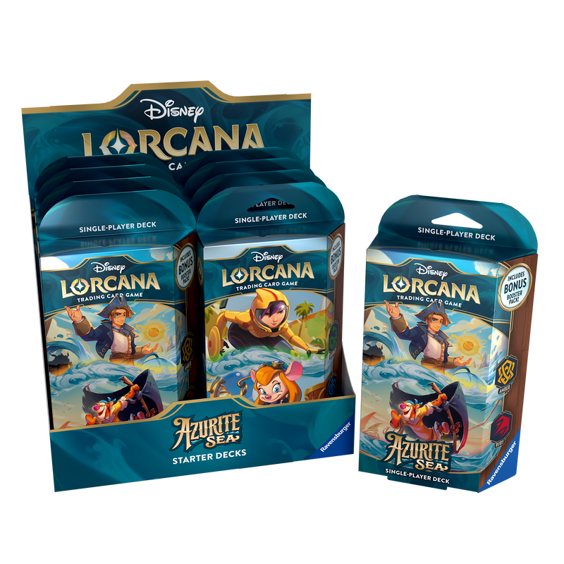 Disney Lorcana: Azurite Sea Starter Deck (S6)