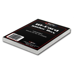 BCW 10-Card Slider Box