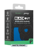 Palms Off Gaming Blackout Deck Sleeves (100)