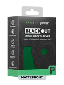 Palms Off Gaming Blackout Deck Sleeves (100)