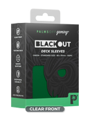 Palms Off Blackout Deck Sleeves (100)