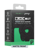 Palms Off Gaming Blackout Deck Sleeves (100)