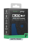 Palms Off Gaming Blackout Deck Sleeves (100)