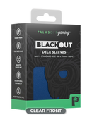 Palms Off Blackout Deck Sleeves (100)