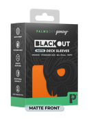 Palms Off Gaming Blackout Deck Sleeves (100)