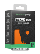 Palms Off Blackout Deck Sleeves (100)