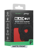 Palms Off Gaming Blackout Deck Sleeves (100)