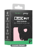 Palms Off Blackout Deck Sleeves (100)
