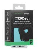 Palms Off Gaming Blackout Deck Sleeves (100)