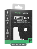 Palms Off Blackout Deck Sleeves (100)