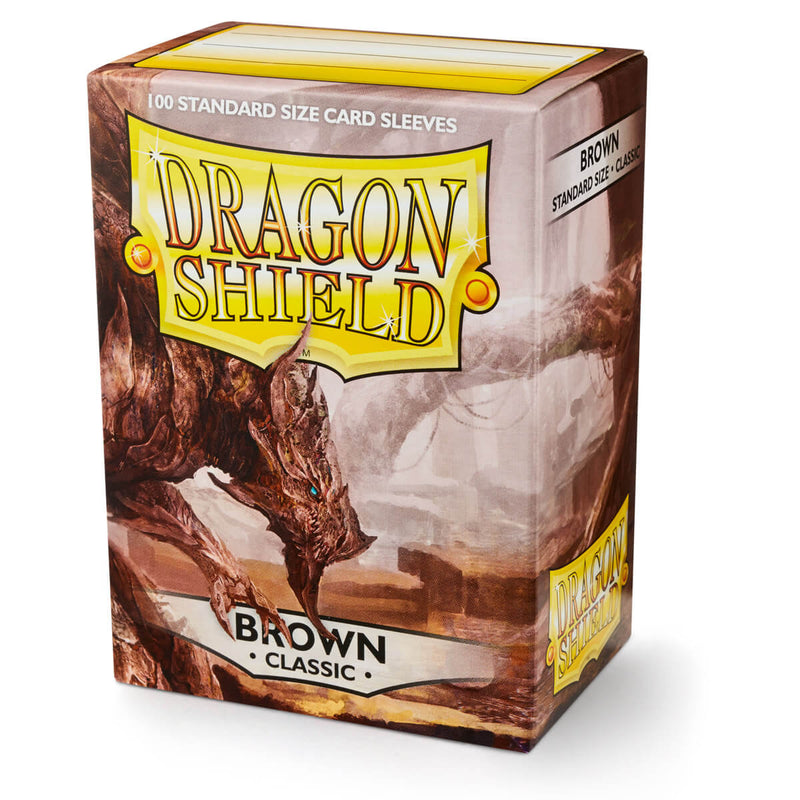 Dragon Shield Classic Sleeve - Brown - 100ct