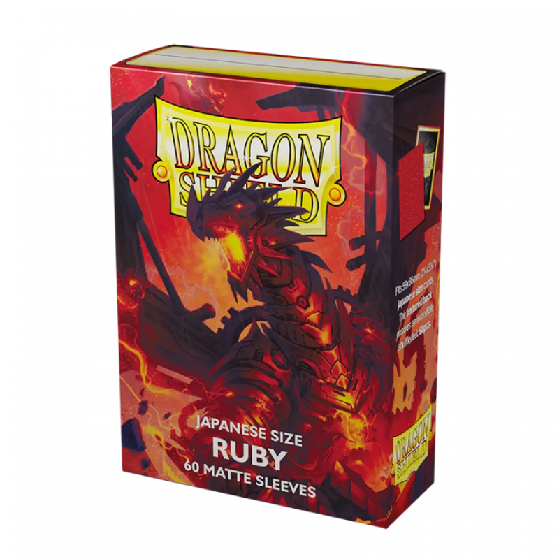 Dragon Shield Matte Sleeves - Japanese Size (60ct)