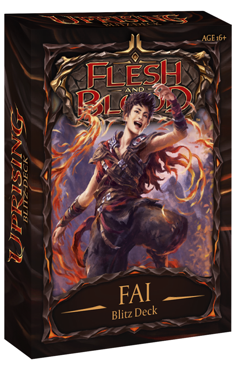 Flesh and Blood Uprising Blitz Decks - Display